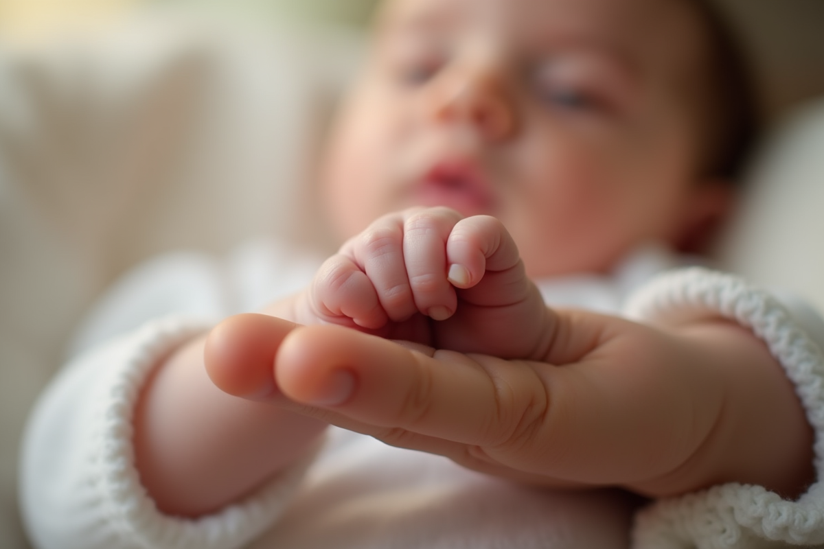 Gros plan sur la main d